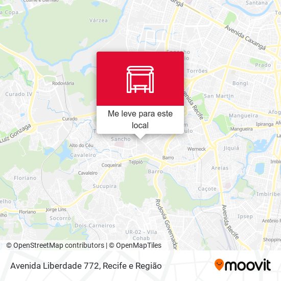 Avenida Liberdade 772 mapa