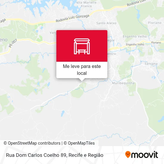 Rua Dom Carlos Coelho 89 mapa