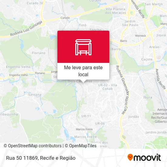 Rua 50 11869 mapa