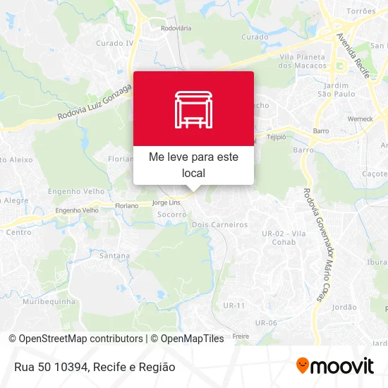 Rua 50 10394 mapa