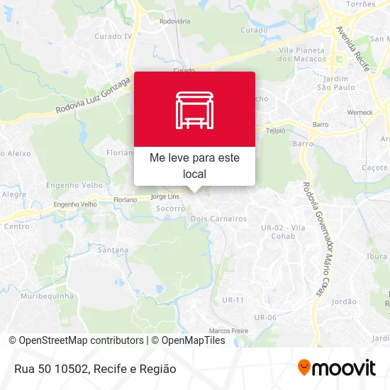 Rua 50 10502 mapa