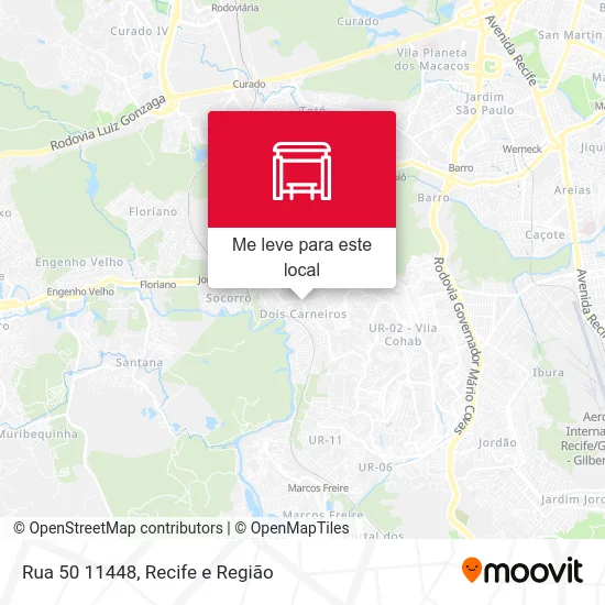 Rua 50 11448 mapa