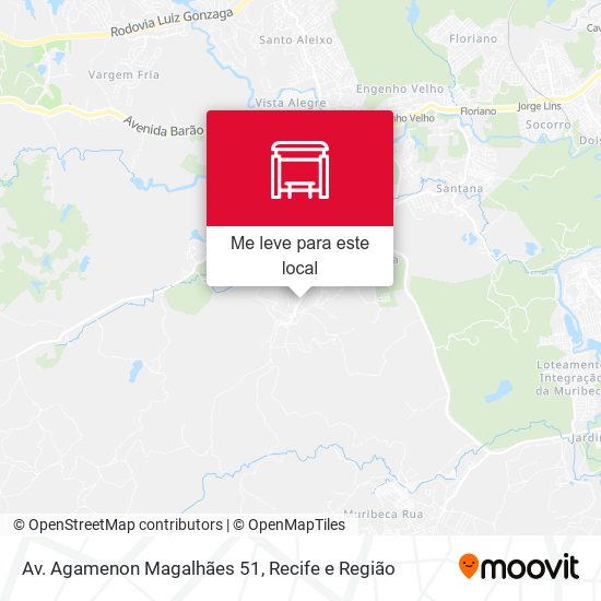Av. Agamenon Magalhães 51 mapa