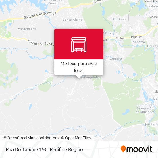 Rua Do Tanque 190 mapa