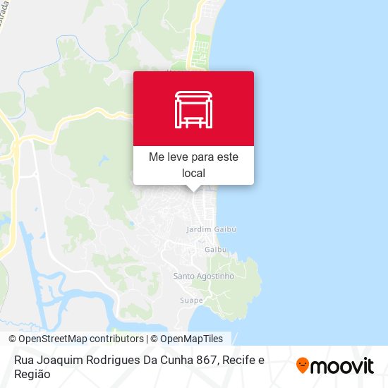 Rua Joaquim Rodrigues Da Cunha 867 mapa