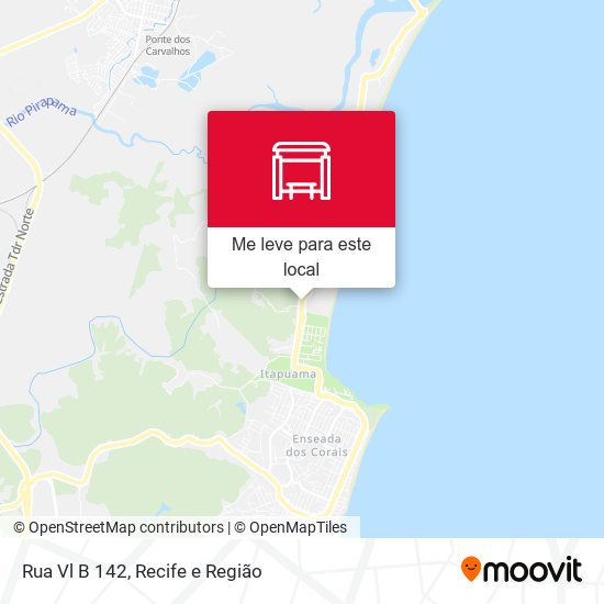 Rua Vl B 142 mapa