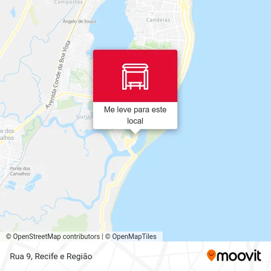 Rua 9 mapa