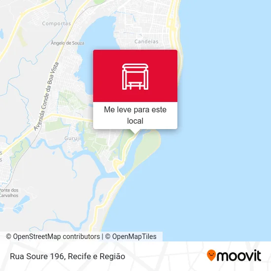 Rua Soure 196 mapa