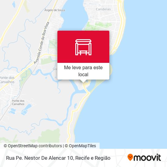 Rua Pe. Nestor De Alencar 10 mapa