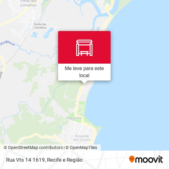 Rua Vts 14 1619 mapa