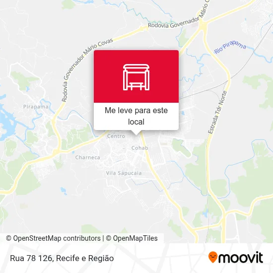 Rua 78 126 mapa