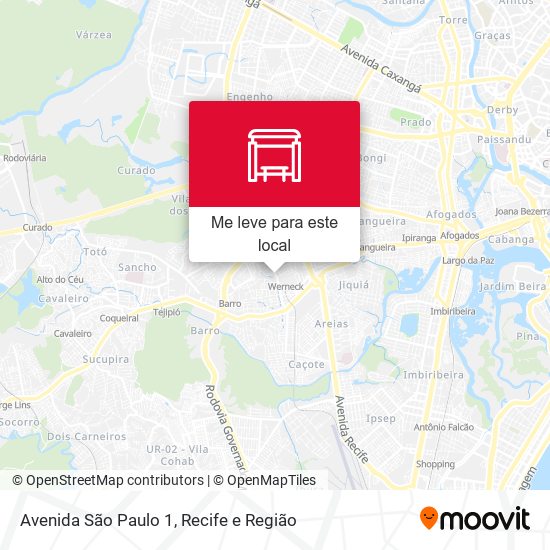 Avenida São Paulo 1 mapa