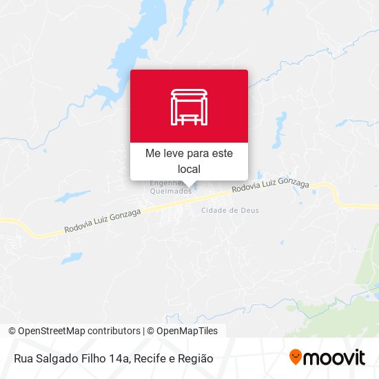 Rua Salgado Filho 14a mapa
