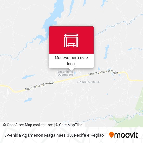 Avenida Agamenon Magalhães 33 mapa