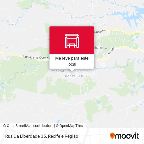 Rua Da Liberdade 35 mapa