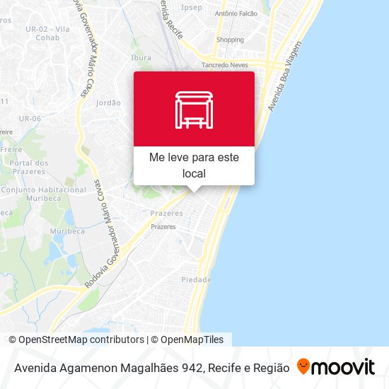 Avenida Agamenon Magalhães 942 mapa