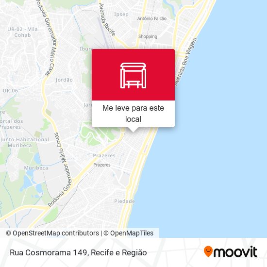 Rua Cosmorama 149 mapa