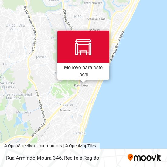 Rua Armindo Moura 346 mapa