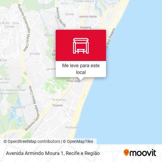 Avenida Armindo Moura 1 mapa