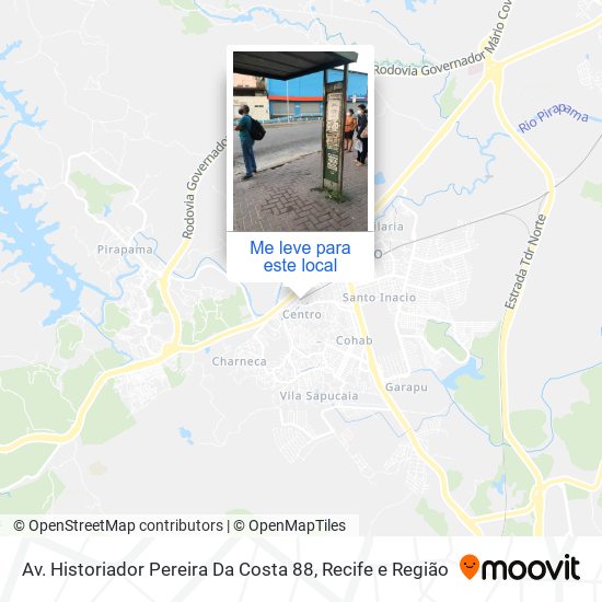 Av. Historiador Pereira Da Costa 88 mapa