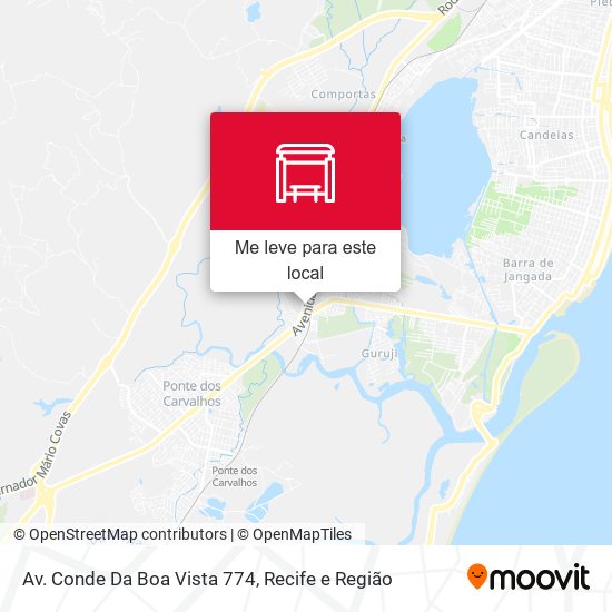 Av. Conde Da Boa Vista 774 mapa