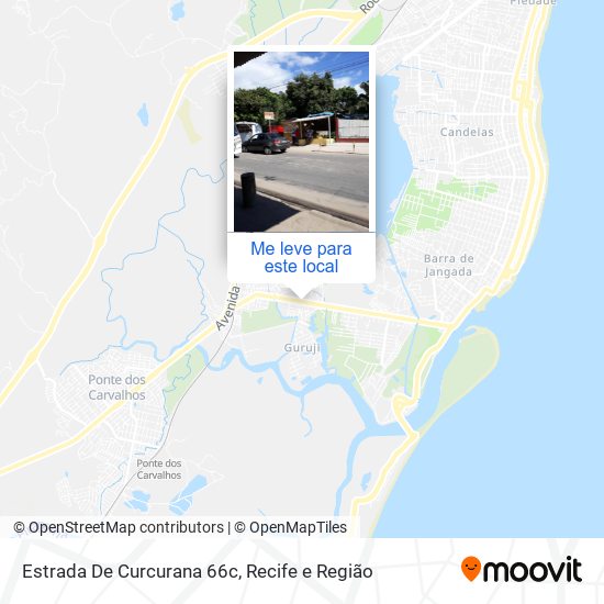Estrada De Curcurana 66c mapa