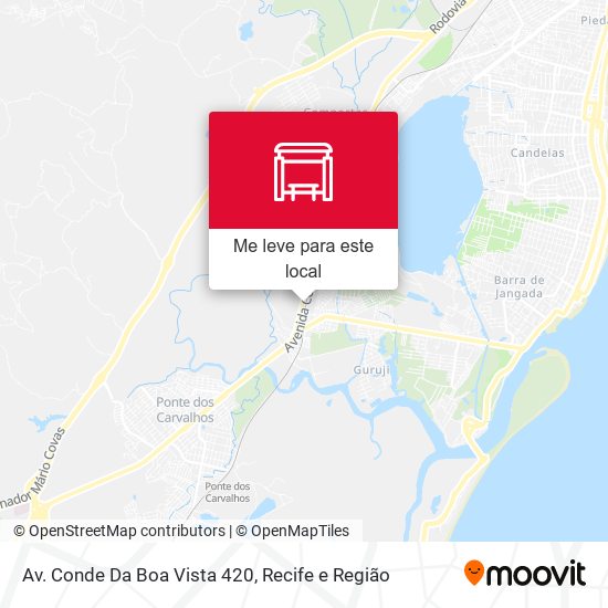 Av. Conde Da Boa Vista 420 mapa