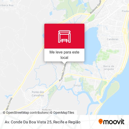 Av. Conde Da Boa Vista 25 mapa