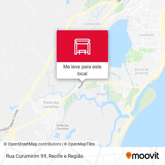 Rua Curumirim 99 mapa