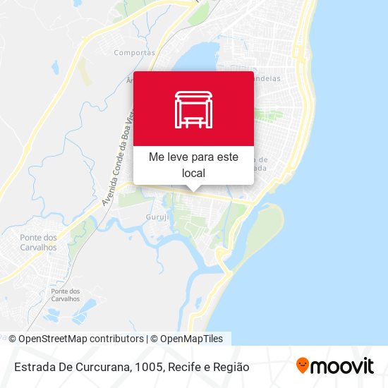 Estrada De Curcurana, 1005 mapa