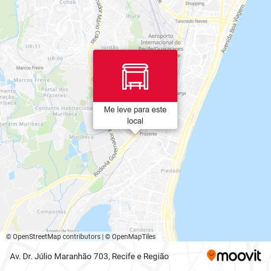 Av. Dr. Júlio Maranhão 703 mapa
