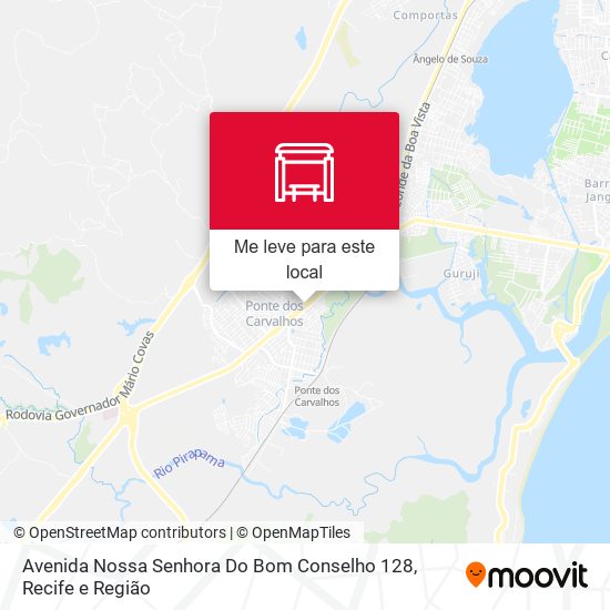 Avenida Nossa Senhora Do Bom Conselho 128 mapa