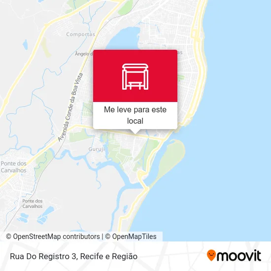 Rua Do Registro 3 mapa
