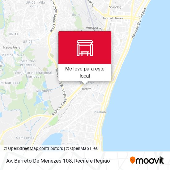 Av. Barreto De Menezes 108 mapa