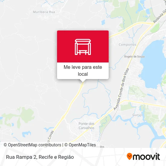 Rua Rampa 2 mapa
