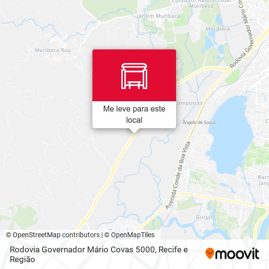 Rodovia Governador Mário Covas 5000 mapa