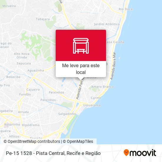 Pe-15 1528 - Pista Central mapa