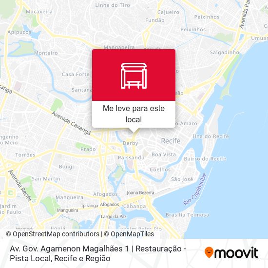 Av. Gov. Agamenon Magalhães 1 | Restauração - Pista Local mapa