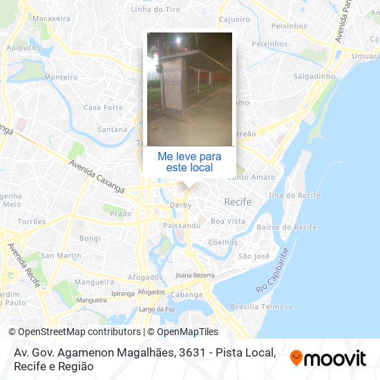 Av. Gov. Agamenon Magalhães, 3631 - Pista Local mapa