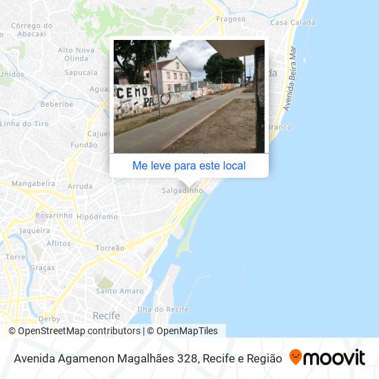 Avenida Agamenon Magalhães 328 mapa