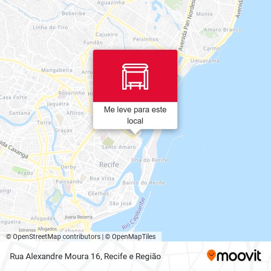 Rua Alexandre Moura 16 mapa