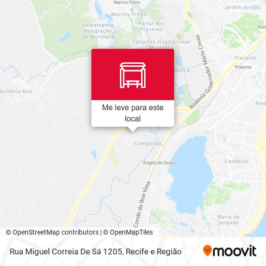 Rua Miguel Correia De Sá 1205 mapa