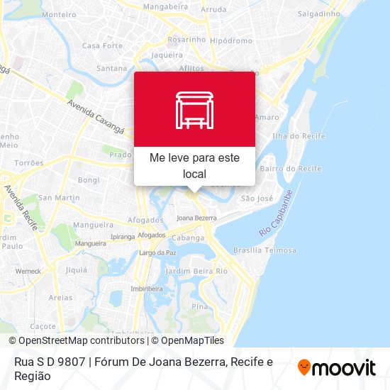 Rua S D 9807 | Fórum De Joana Bezerra mapa