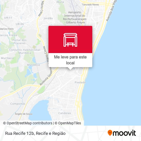 Rua Recife 12b mapa