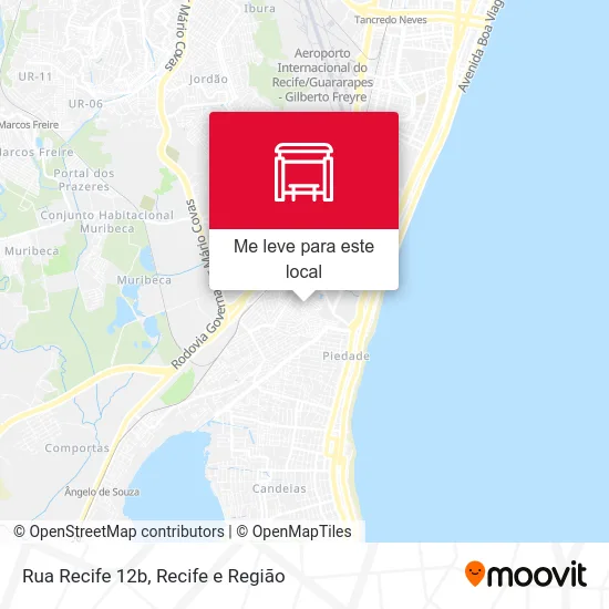 Rua Recife 12b mapa
