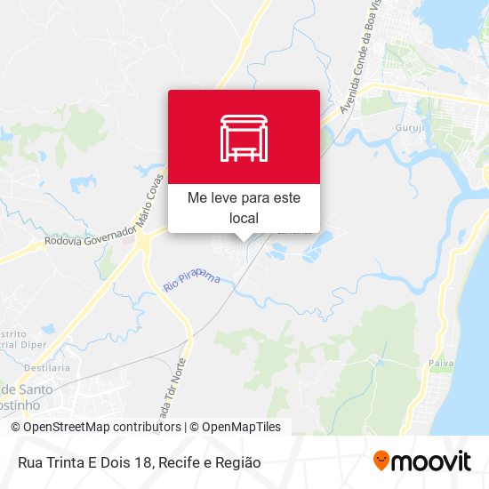 Rua Trinta E Dois 18 mapa