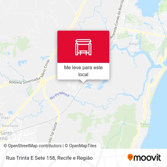 Rua Trinta E Sete 158 mapa