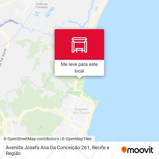Avenida Josefa Ana Da Conceição 261 mapa
