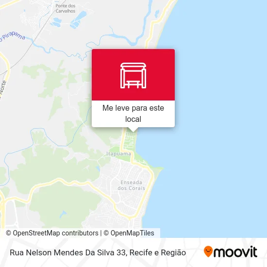 Rua Nelson Mendes Da Silva 33 mapa