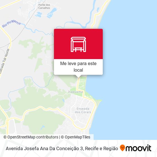 Avenida Josefa Ana Da Conceição 3 mapa